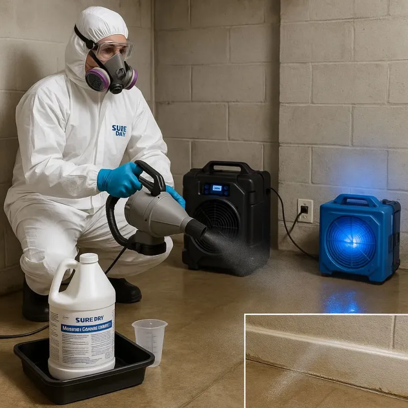 Sanitization and Odor Removal process in Rushford, MN