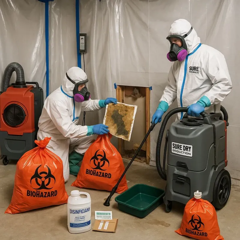 Contaminated Water Handling Protocols process in Rushford, MN