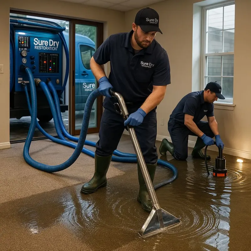 Water Extraction and Removal process in Rushford, MN
